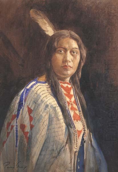 Percy Gray Indian Maiden (mk42) china oil painting image